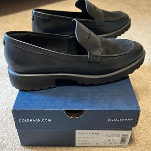 Current season new in box Cole Haan loafers